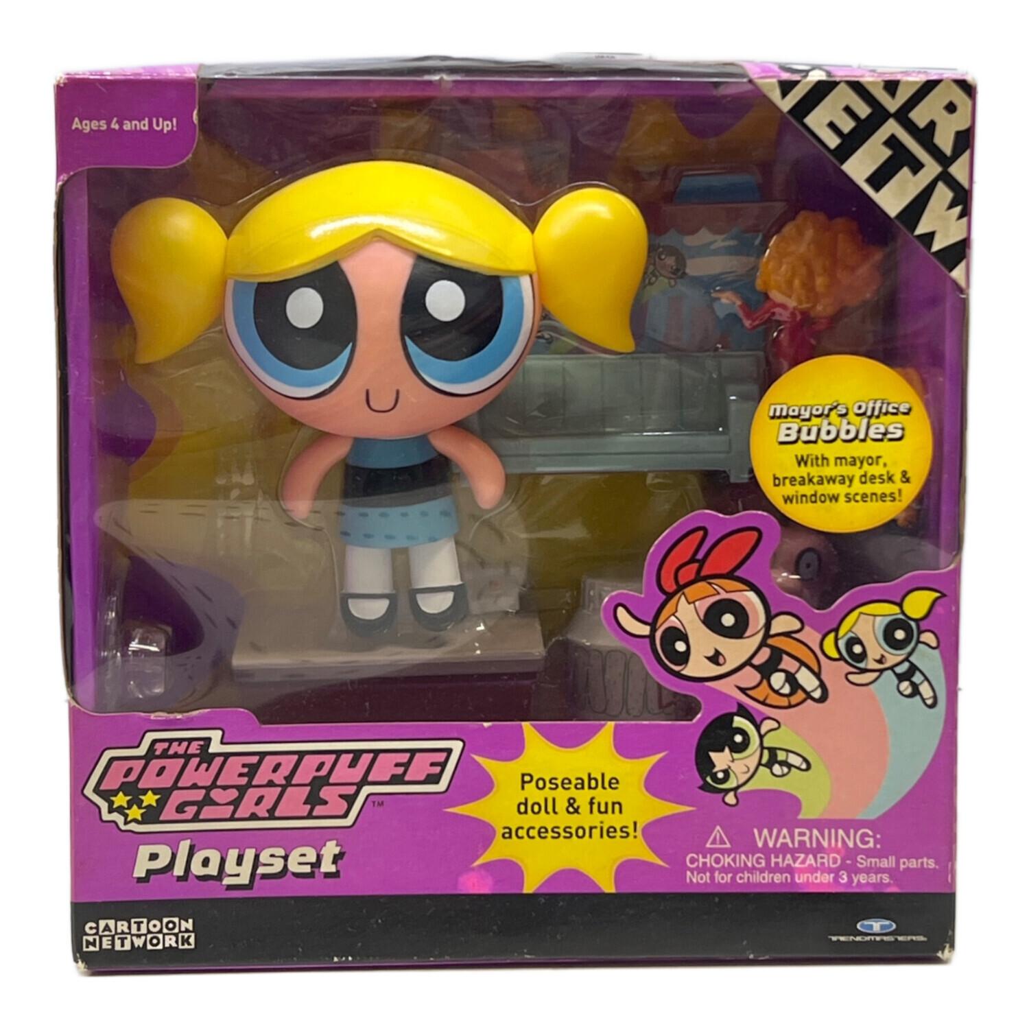 パワーパフガールズ レトロホビー プレイセット バブルス ※箱難有