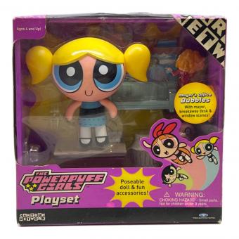 パワーパフガールズ レトロホビー プレイセット バブルス ※箱難有