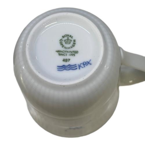 ROYAL COPENHAGEN (ロイヤル・コペンハーゲン) マグカップ 497 ブルーフルーテッド・プレイン 2Pセット