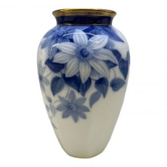 大倉陶園 (オオクラトウエン) 花瓶 クレマチス