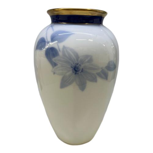 大倉陶園 (オオクラトウエン) 花瓶 クレマチス