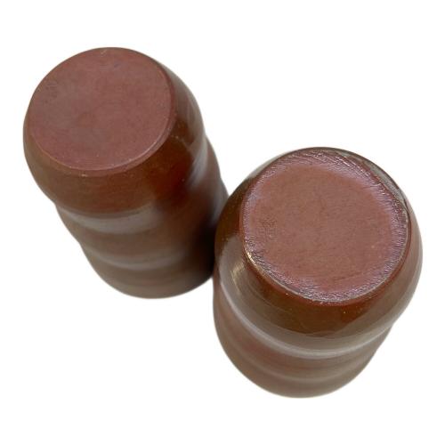 ウォーターピッチャー＆カップセット 備前焼 松