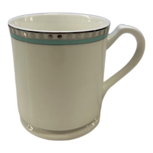 TIFFANY & Co. (ティファニー) マグカップ プラチナブルーバンド 2Pセット