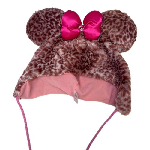 Disney RESORT (ディズニーリゾート) ファンキャップ ヒョウ柄 ピンク