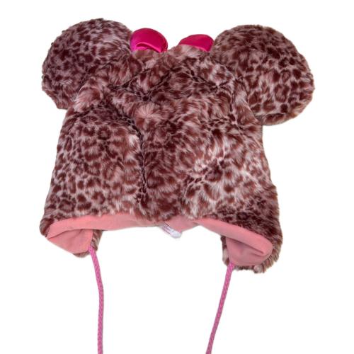 Disney RESORT (ディズニーリゾート) ファンキャップ ヒョウ柄 ピンク