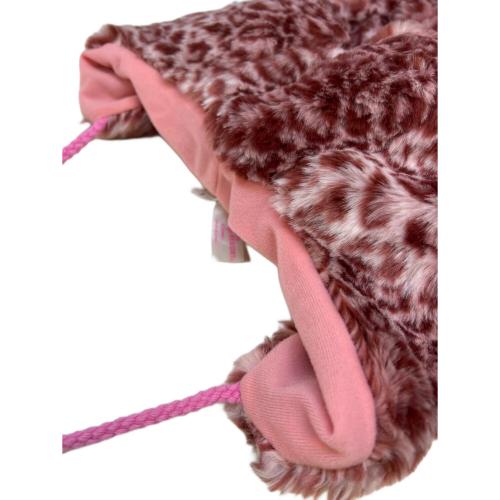 Disney RESORT (ディズニーリゾート) ファンキャップ ヒョウ柄 ピンク