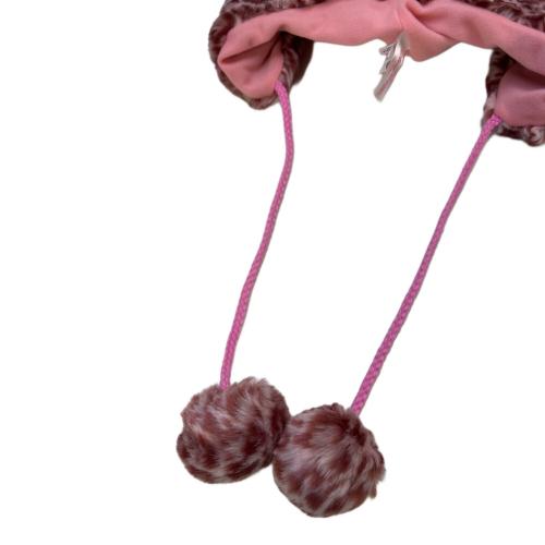 Disney RESORT (ディズニーリゾート) ファンキャップ ヒョウ柄 ピンク