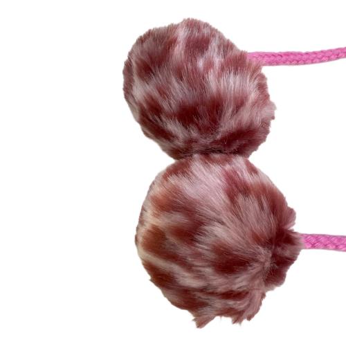 Disney RESORT (ディズニーリゾート) ファンキャップ ヒョウ柄 ピンク