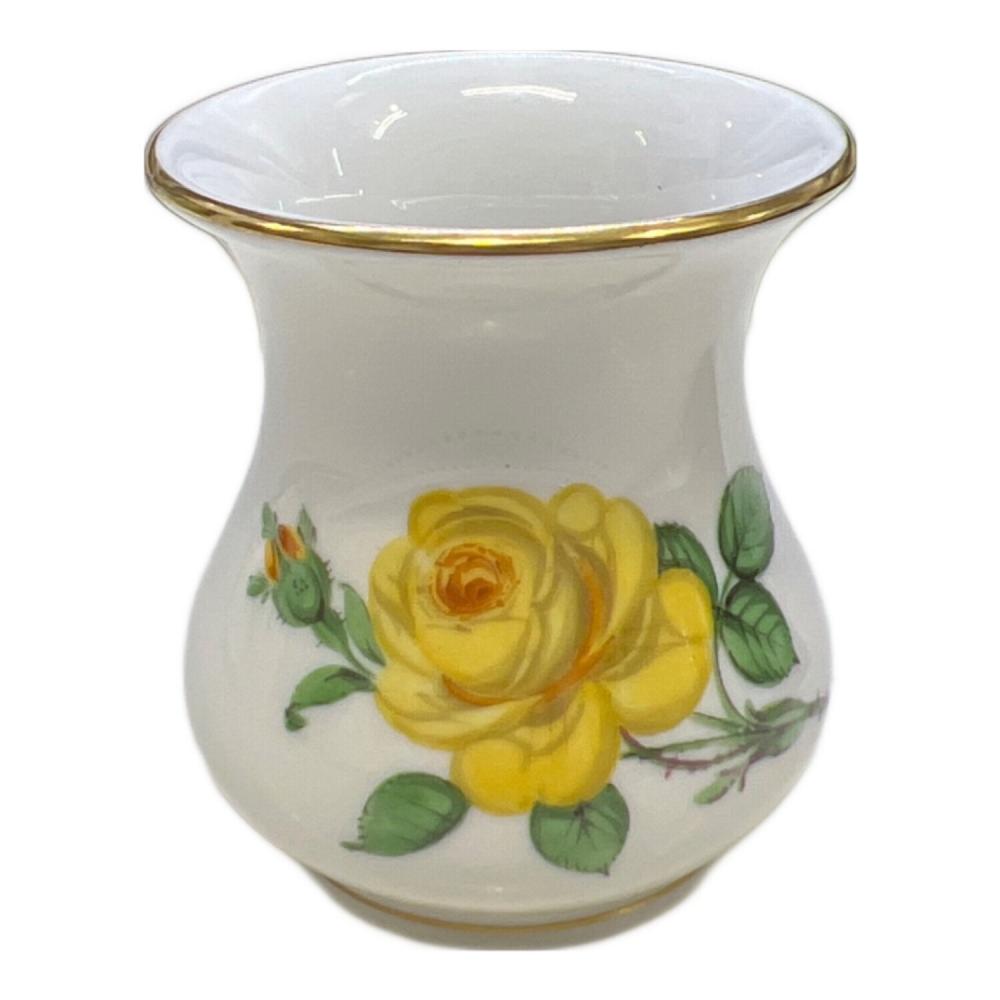 ★美品【Meissen】マイセンの金縁 イエローローズの器 Meissen (マイセン) ミニベース イエローローズ｜トレファクONLINE