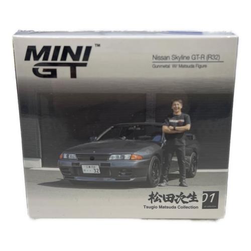 TSM MODEL (トゥルースケールミニチュアズ) ミニカー スカイライン GT-R R32 ニスモガンメタル 松田次生コレクション
