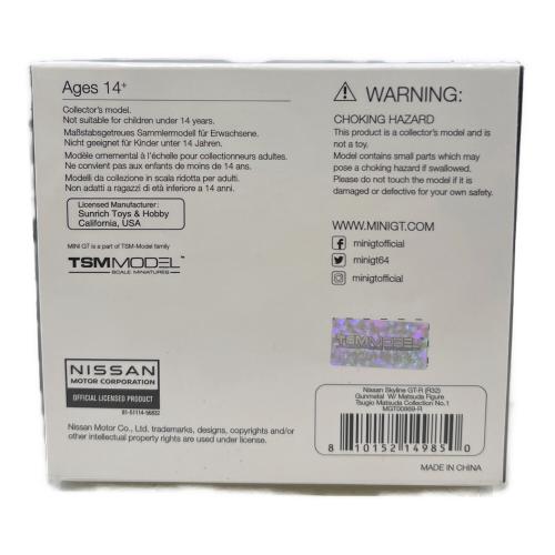 TSM MODEL (トゥルースケールミニチュアズ) ミニカー スカイライン GT-R R32 ニスモガンメタル 松田次生コレクション