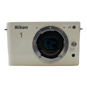 Nikon ミラーレス一眼カメラ 付属レンズ付き 10-30mm 1:3.5-5.6 VR 1-J1 1010万画素 13.2mm×8.8mm CMOS 専用電池 SDHC・SD・SDXCカード ISO100～3200 22025753