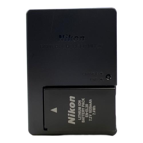 Nikon ミラーレス一眼カメラ 付属レンズ付き 10-30mm 1:3.5-5.6 VR 1-J1 1010万画素 13.2mm×8.8mm CMOS 専用電池 SDHC・SD・SDXCカード ISO100～3200 22025753