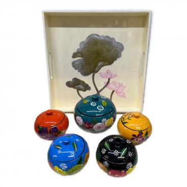 十代 大樋長左衛門 年朗 大樋銘々皿 3Pセット｜トレファクONLINE