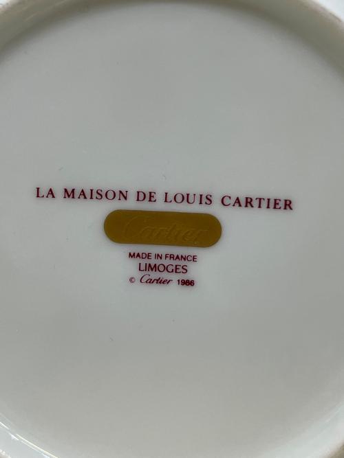 Limoges (リモージュ) プレート ③ Cartier