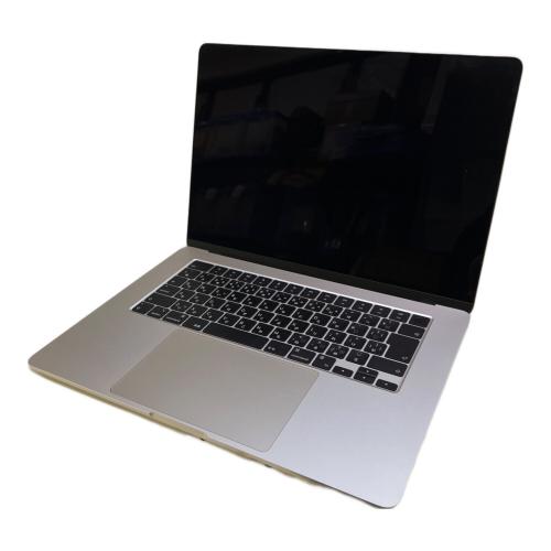 Apple (アップル) MacBook Air 2023年モデル A2941 15インチ Mac OS Apple M2 メモリ:8GB SSD:256GB Q79P540WYG