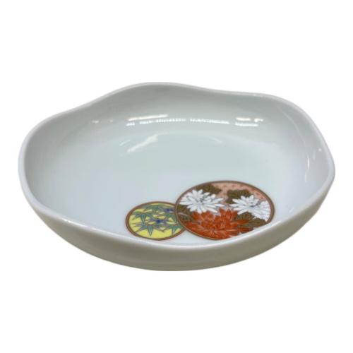 深川製磁 (フカガワセイジ) 取皿揃え 寿赤絵