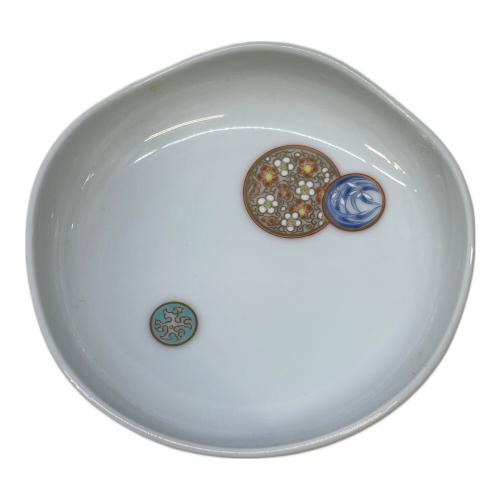 深川製磁 (フカガワセイジ) 取皿揃え 寿赤絵