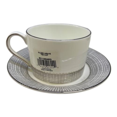 Wedgwood (ウェッジウッド) カップ&ソーサー･プレートセット ヴェラ・ウォン ギルデッドウェーブ・プラチナ