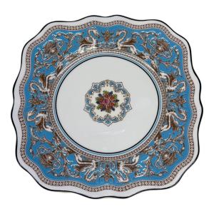Wedgwood (ウェッジウッド) スクエアプレート フロレンティーン・ターコイズ