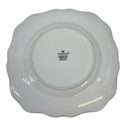 Wedgwood (ウェッジウッド) スクエアプレート フロレンティーン・ターコイズ