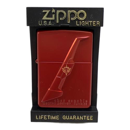 ZIPPO (ジッポ) オイルライター 2001年製 cher aznable 赤い彗星
