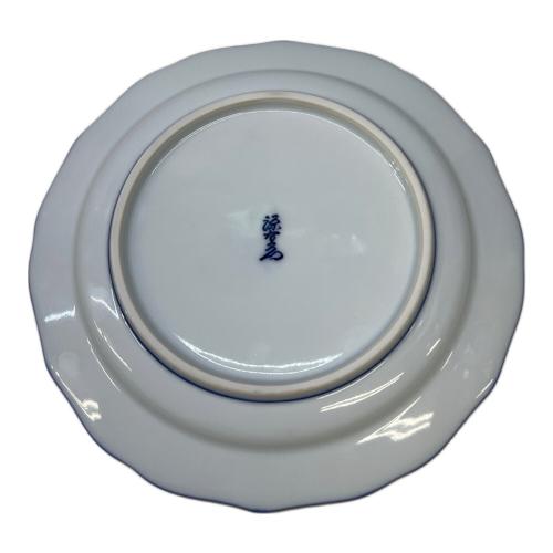 源右衛門窯 (ゲンエモンガマ) 染錦子飾り皿 干支