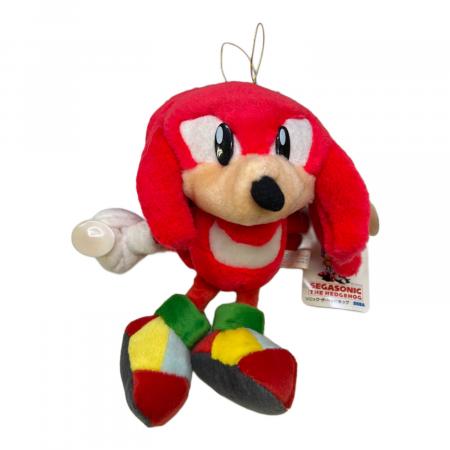 ソニック　ジャンボセガソニックぬいぐるみ　ナックルズ　1995年 セガ ナックルズ ヌイグルミ ジャンボセガソニック 1995年｜トレファク