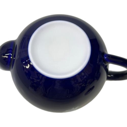 香蘭社 (コウランシャ) 急須・湯呑みセット ルリ薔薇・茶の間揃