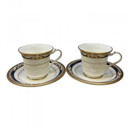 ノリタケ カップ＆ソーサー 5客セット Noritake BoneChina 洋食器 ボーンチャイナ コーヒーカップ ティーカップ  花柄 青系 ブルー系 札幌市 中央区 Noritake (ノリタケ) カップ&ソーサー ボーンチャイナ｜トレファクONLINE