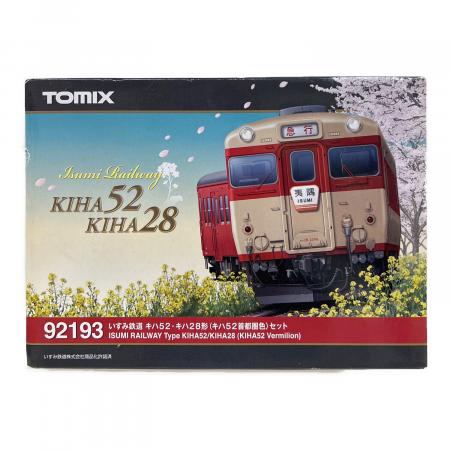 ひさとも TOMIX (トミックス) いすみ鉄道 キハ52・キハ28形 Nゲージ 92193 キハ