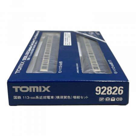 TOMIX (トミックス) 国鉄113 1500系近郊電車 Nゲージ 92826 横須賀色