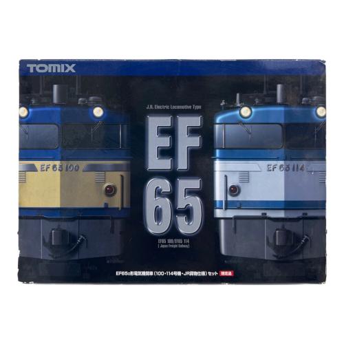 TOMIX (トミックス) JR EF65 0形電気機関車 Nゲージ 92974 100・114号機・JR貨物仕様セット