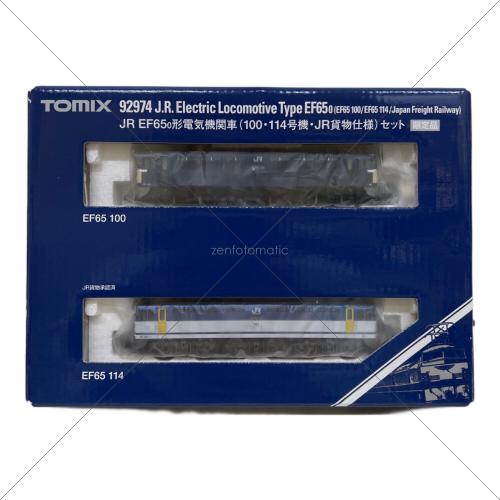TOMIX (トミックス) JR EF65 0形電気機関車 Nゲージ 92974 100・114号機・JR貨物仕様セット
