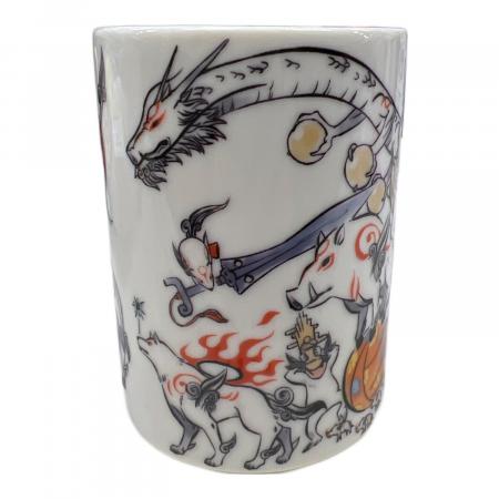 カプコン 湯呑み 大神10周年 吉村健一郎×島崎麻里コレクション 筆神大