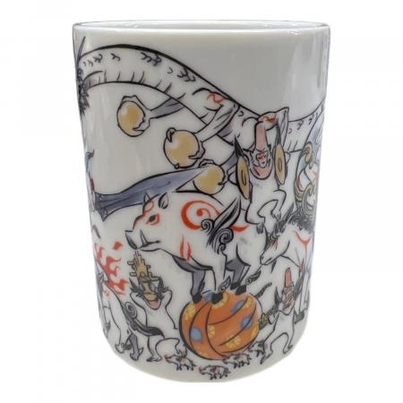 カプコン 湯呑み 大神10周年 吉村健一郎×島崎麻里コレクション 筆神大