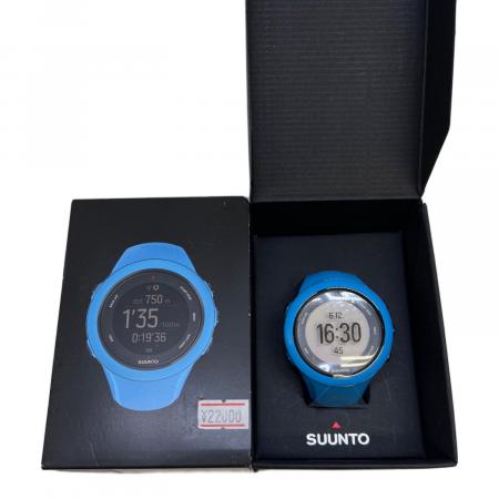 SUUNTO (スント) スマートウォッチ AMBIT3 SPORT BLUE □ケーブル付 