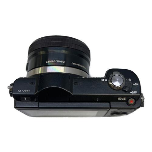 SONY (ソニー) ミラーレス一眼カメラ α5000 パワーズームレンズキット