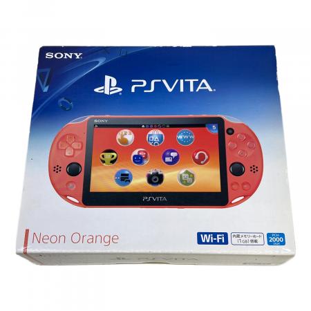 SONY (ソニー) PSVITA PCH-2000[PSVITA] ネオンオレンジ｜トレファクONLINE