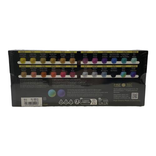 FINE TEC 絵の具 F2400 24色セット