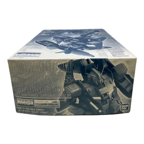 BANDAI (バンダイ) ガンプラ MG 1/100 ゼータプラス(ユニコーンVer.) プラモデル(ホビーオンラインショップ)