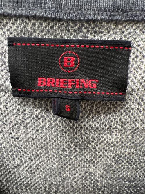 BRIEFING (ブリーフィング) ゴルフニット メンズ SIZE S グレー