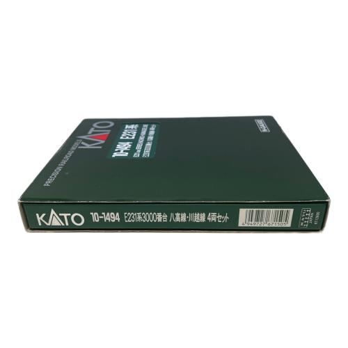 KATO (カトー) E231系3000番台 八高線・川越線 4両セット Nゲージ 10-1494 ※シール一部使用済み