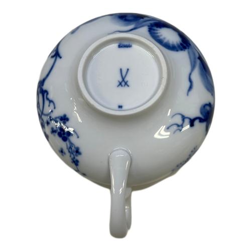Meissen (マイセン) カップ&ソーサー ブルーオーキッド