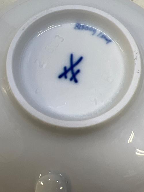 Meissen (マイセン) カップ&ソーサー 双剣