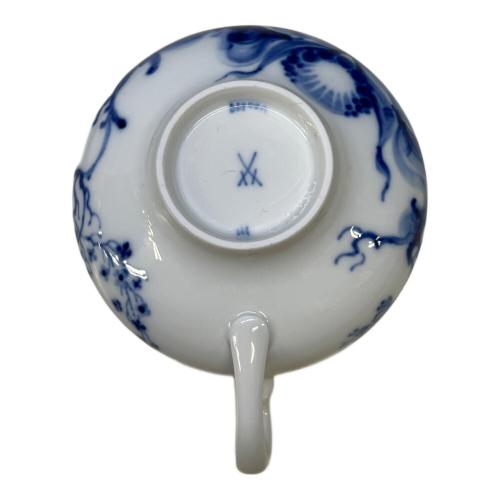 Meissen (マイセン) カップ&ソーサー ブルーオーキッド