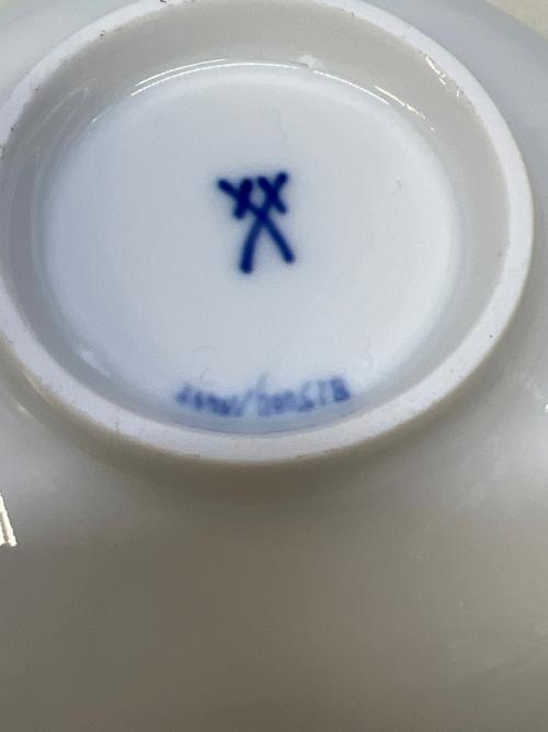 Meissen (マイセン) カップ&ソーサー 双剣