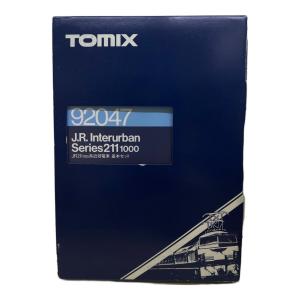 TOMIX (トミックス) JR211系近郊電車 基本セット Nゲージ 箱傷み・シール劣化有 92047
