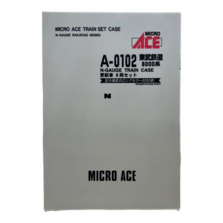 マイクロエース　A-0102 東武鉄道　8000系　更新車6両セット MICRO ACE (マイクロエース) 東武鉄道 8000系 更新車 6両セット N