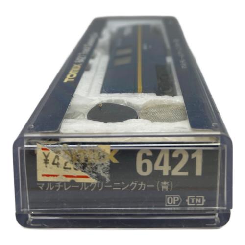 TOMIX (トミックス) マルチレールクリーニングカー 青 Nゲージ 6421